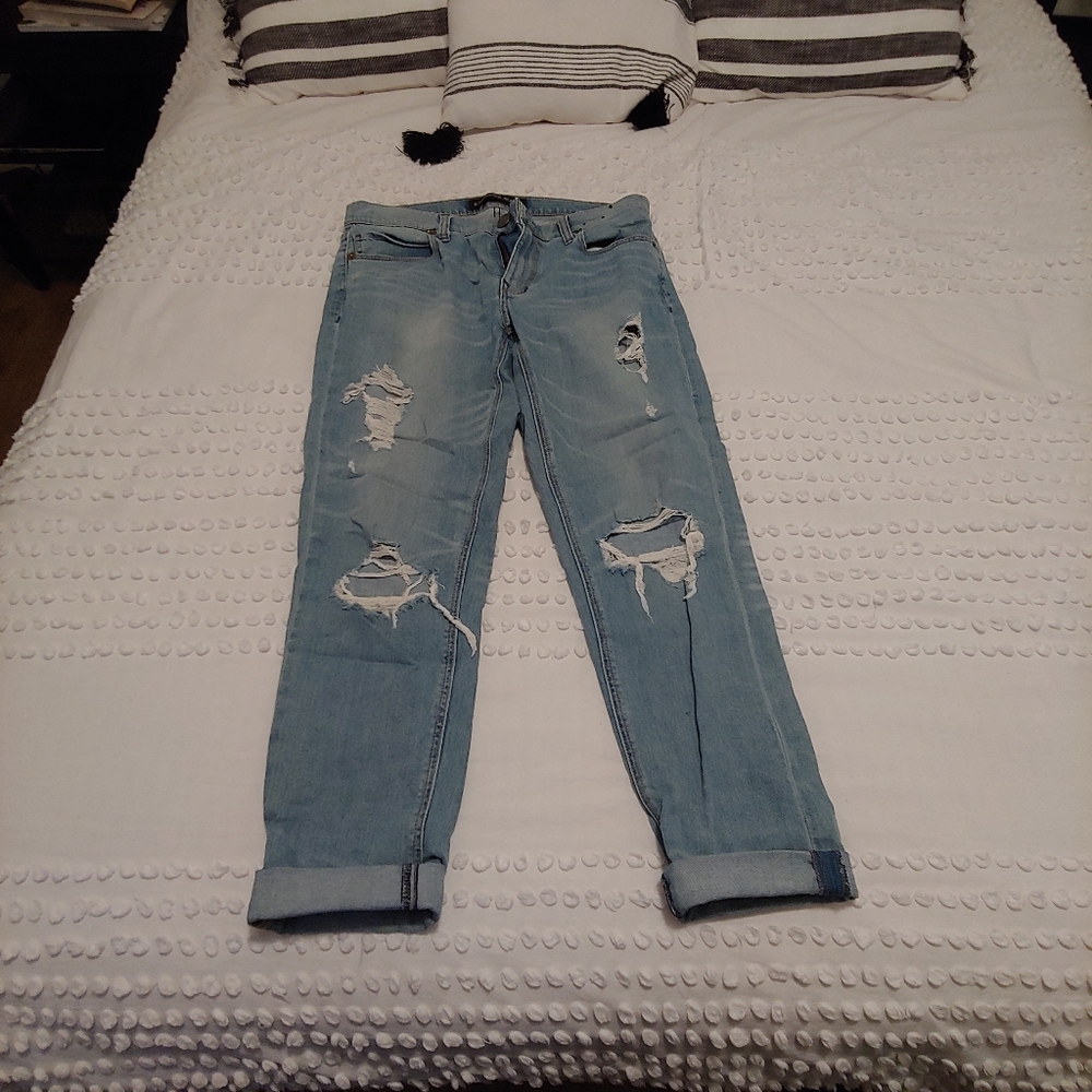 Express girlfriend fit jeans